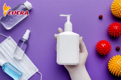 Evera: Cung cấp chai nhựa PET gel rửa tay có vòi nhấn độc đáo