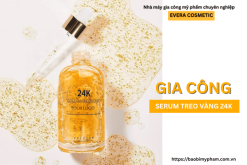 Dịch vụ gia công serum treo vàng 24k tại Evera