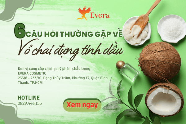 6 câu hỏi thường gặp của vỏ chai tinh dầu