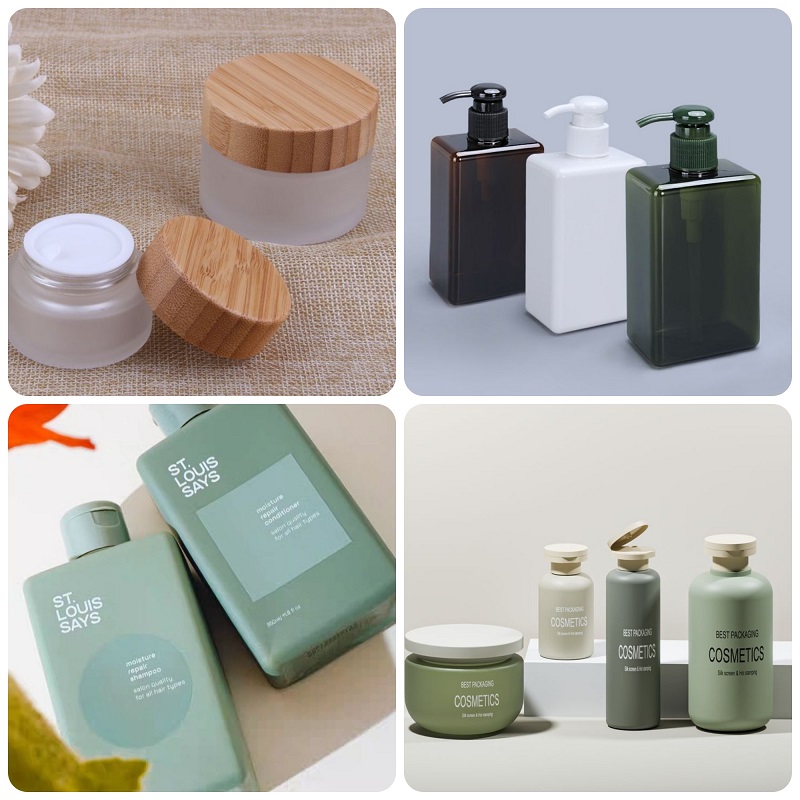 Bộ chai lọ mỹ phẩm đẹp